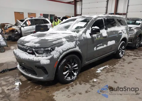 2022 Dodge Durango Gt Plus Awd from USA, damaged, VIN 1C4RDJDG4NC160431